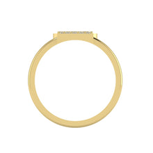 Load image into Gallery viewer, Letter X Ring In Gold Or Silver With Diamonds
