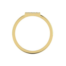 Load image into Gallery viewer, Letter Z Ring In Gold Or Silver With Diamonds
