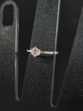 Load image into Gallery viewer, Engagement Ring with a Solitaire Round White Diamond | Fête Matrimony XI
