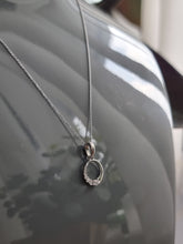 Load image into Gallery viewer, Pendant with Round White Diamonds in a Crescent Layout | Fête Jubilee VI
