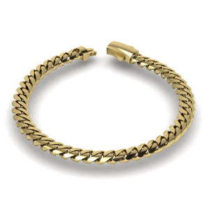 Plain Cuban Style Bracelet