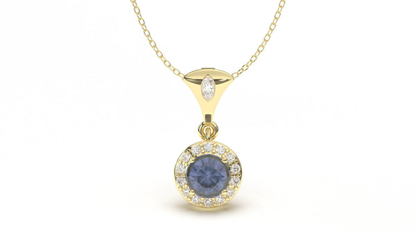 Divina Classic: Eclipse VII Pendant - Divina Jewelry